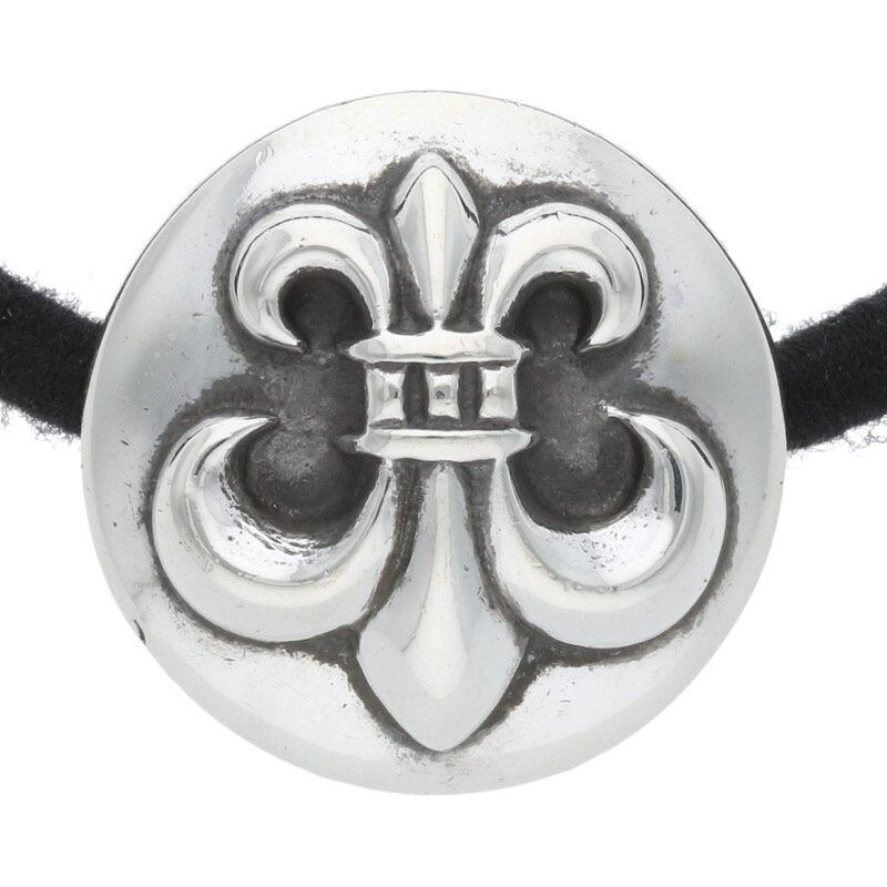 クロムハーツ　HAIRBAND/BSフレアボタンヘアゴム クロムハーツ HAIRBAND/BSフレアボタンヘアゴム シルバーコンチョ