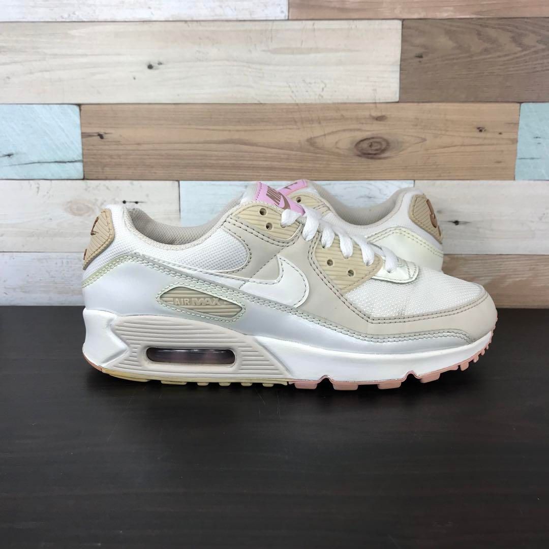 NIKE AIR MAX 90 ナイキ エア マックス 90 ベージュ ピンク 23.5cm