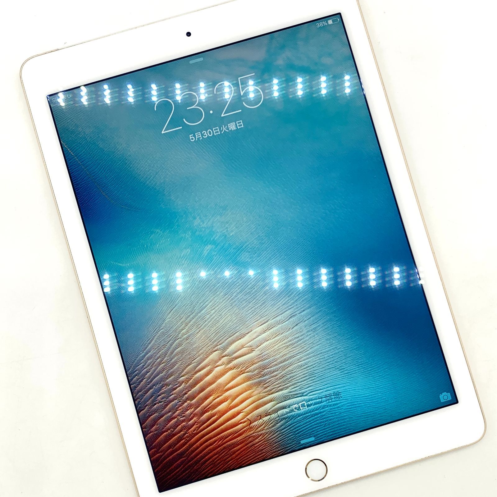 ▽【ジャンク品】SIMロック解除(Softbank) iPad Air2 Wi-Fi+Cellular 