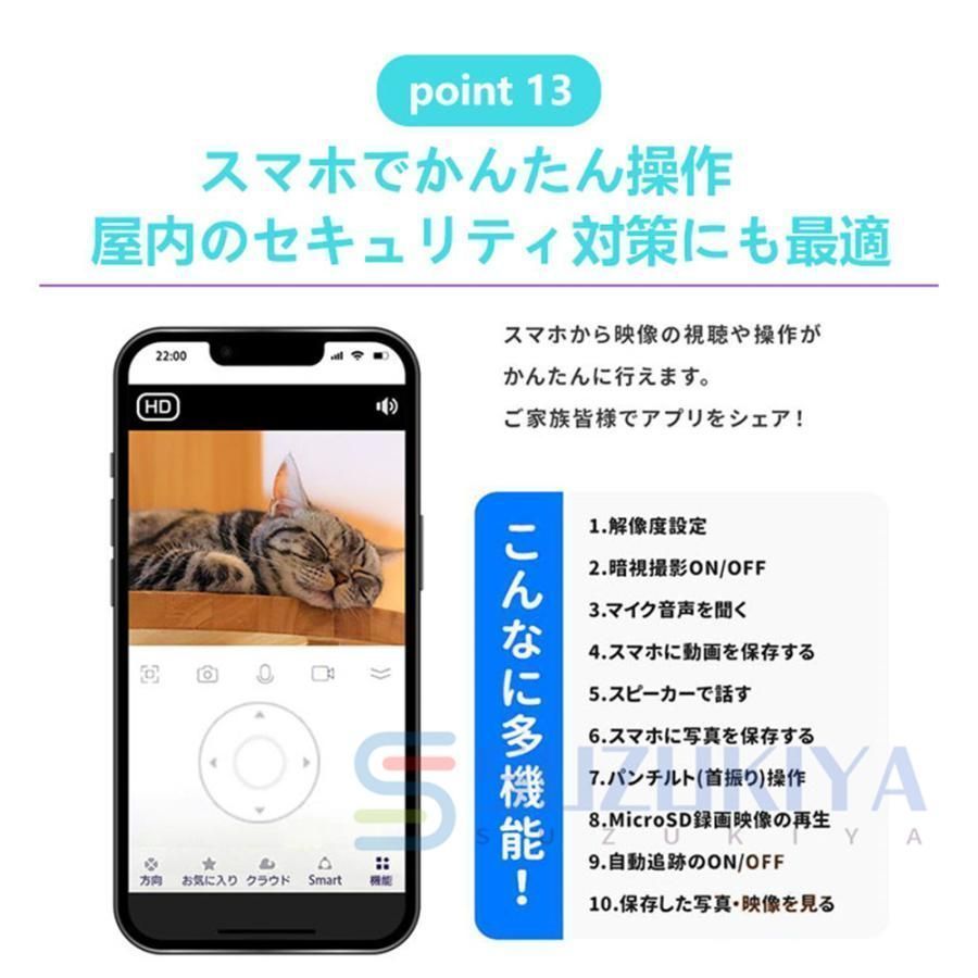 500万画素 見守りカメラ