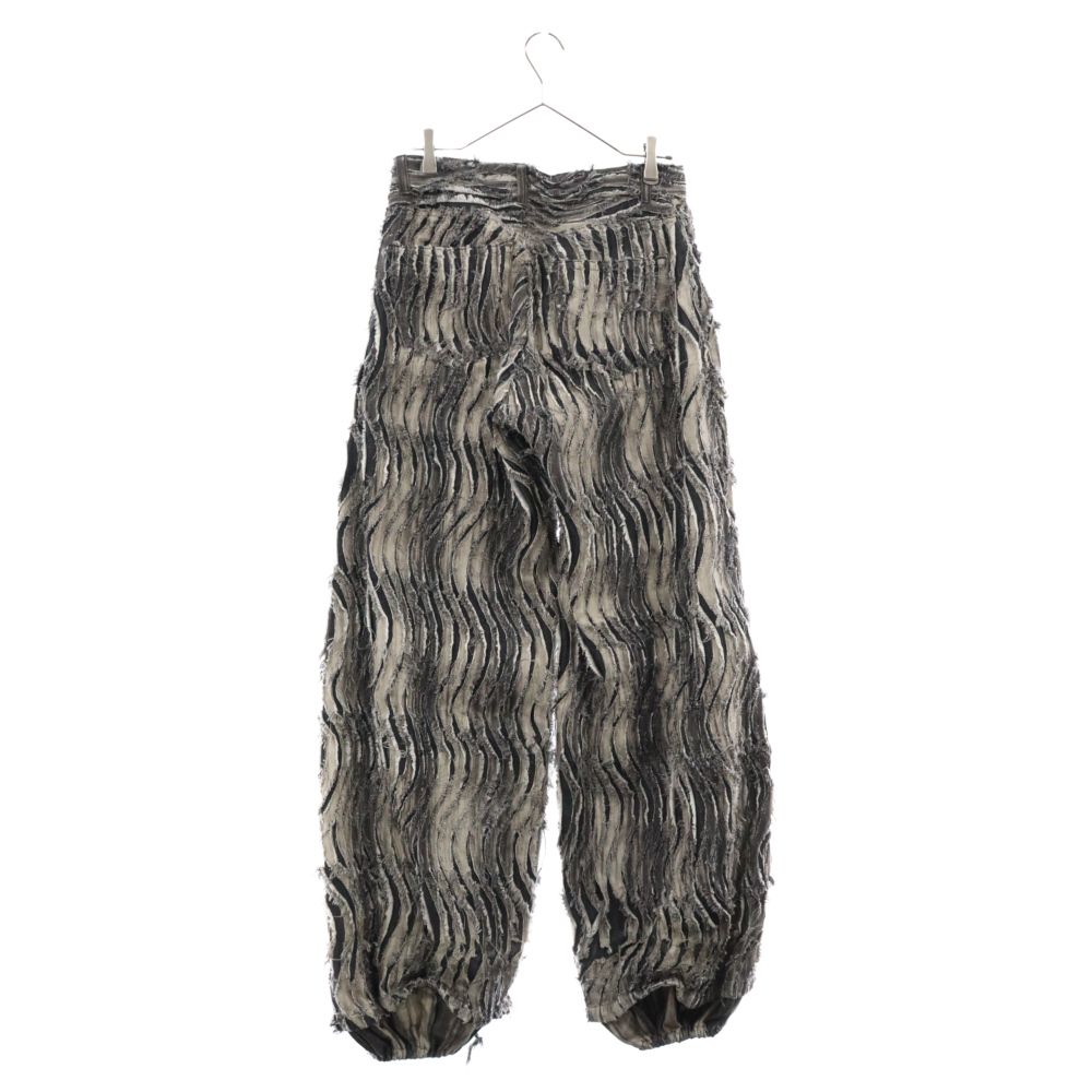TAAKK (ターク) 23AW FRINGE DENIM PANTS フリンジワイドデニムパンツ  