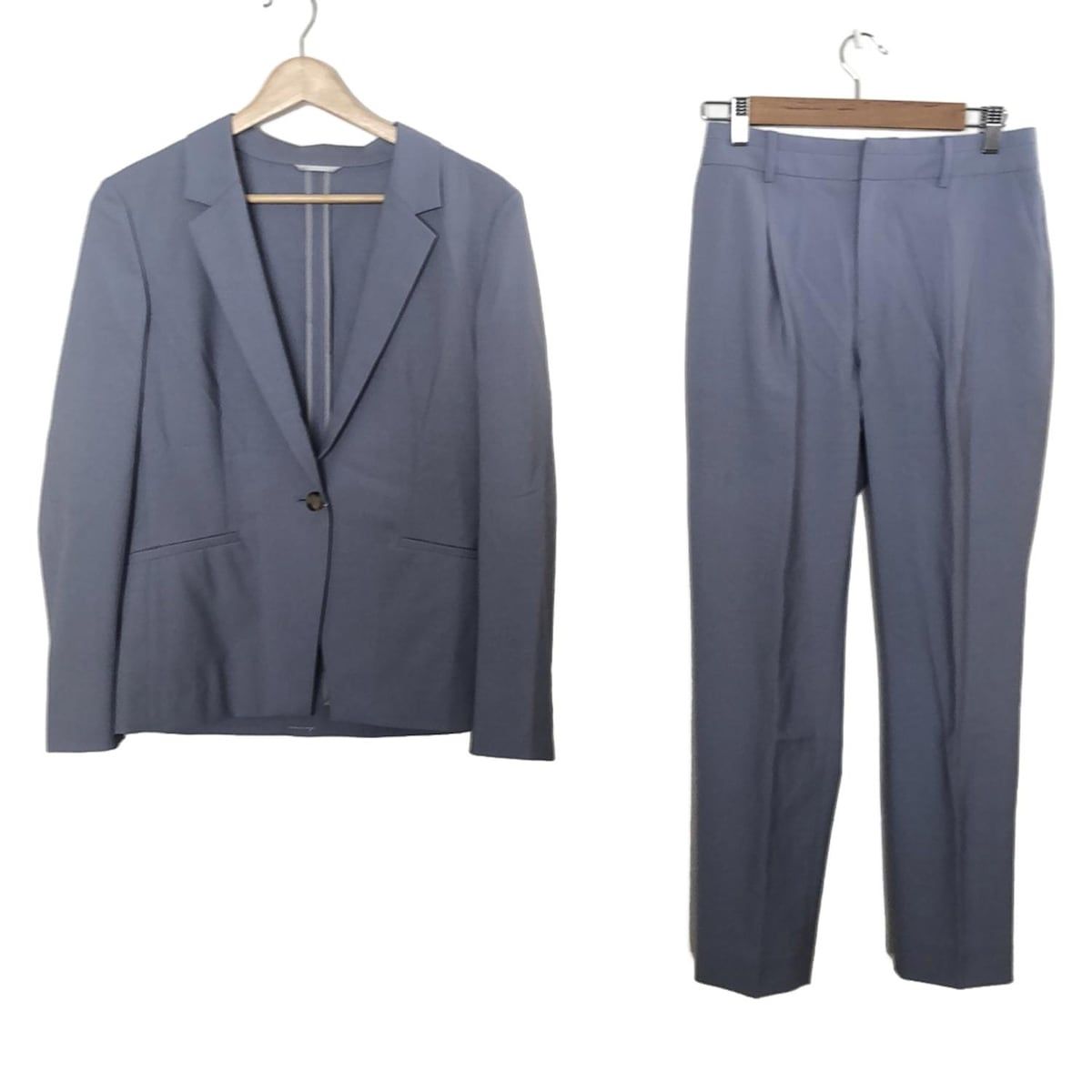 United Arrows GREEN LABEL RELAXING ユナイテッドアローズ グリーンレーベル レディースパンツスーツ レディース - ライトブルー