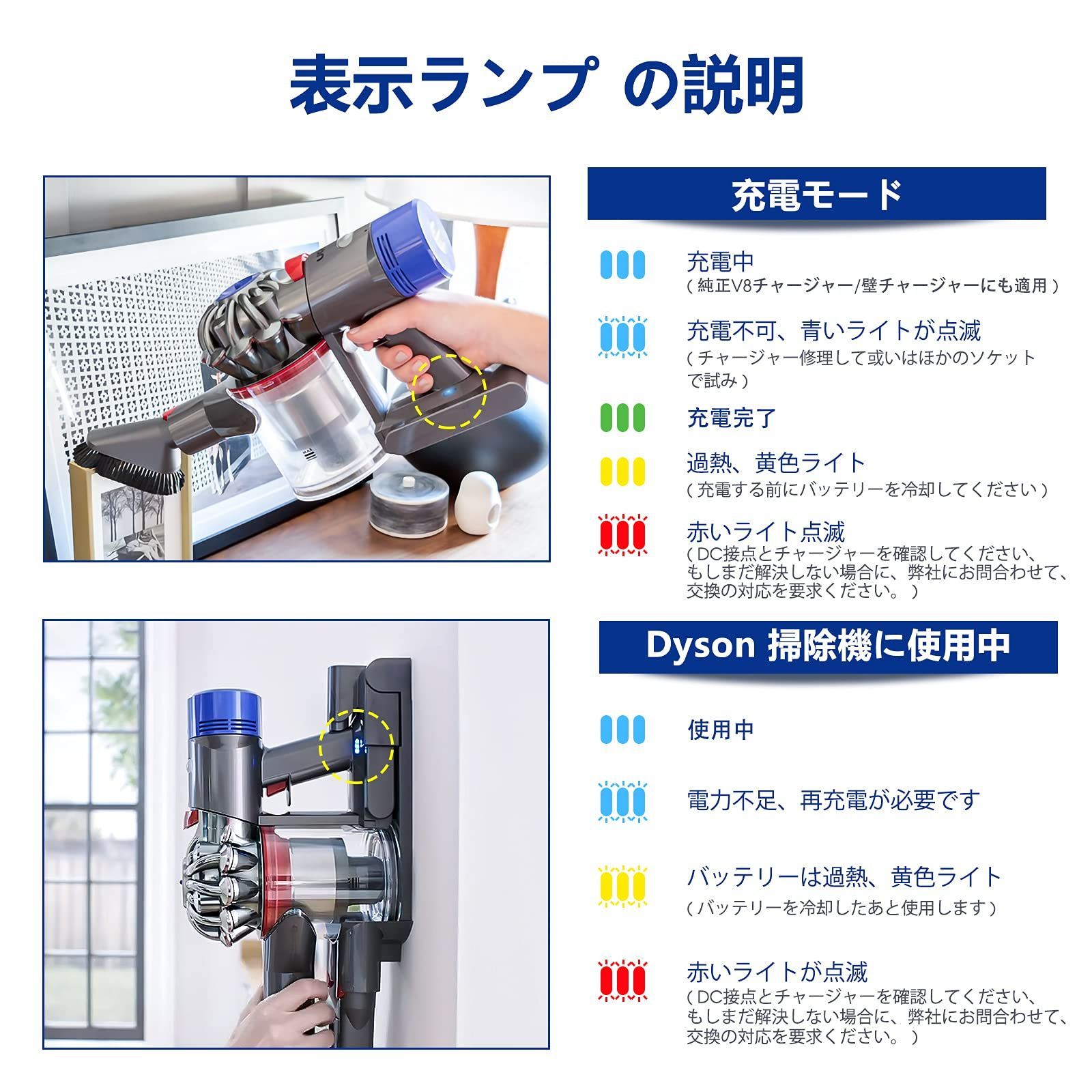 特価セール】ダイソン ダイソン バッテリー交換 大容量 V8 V8 純正