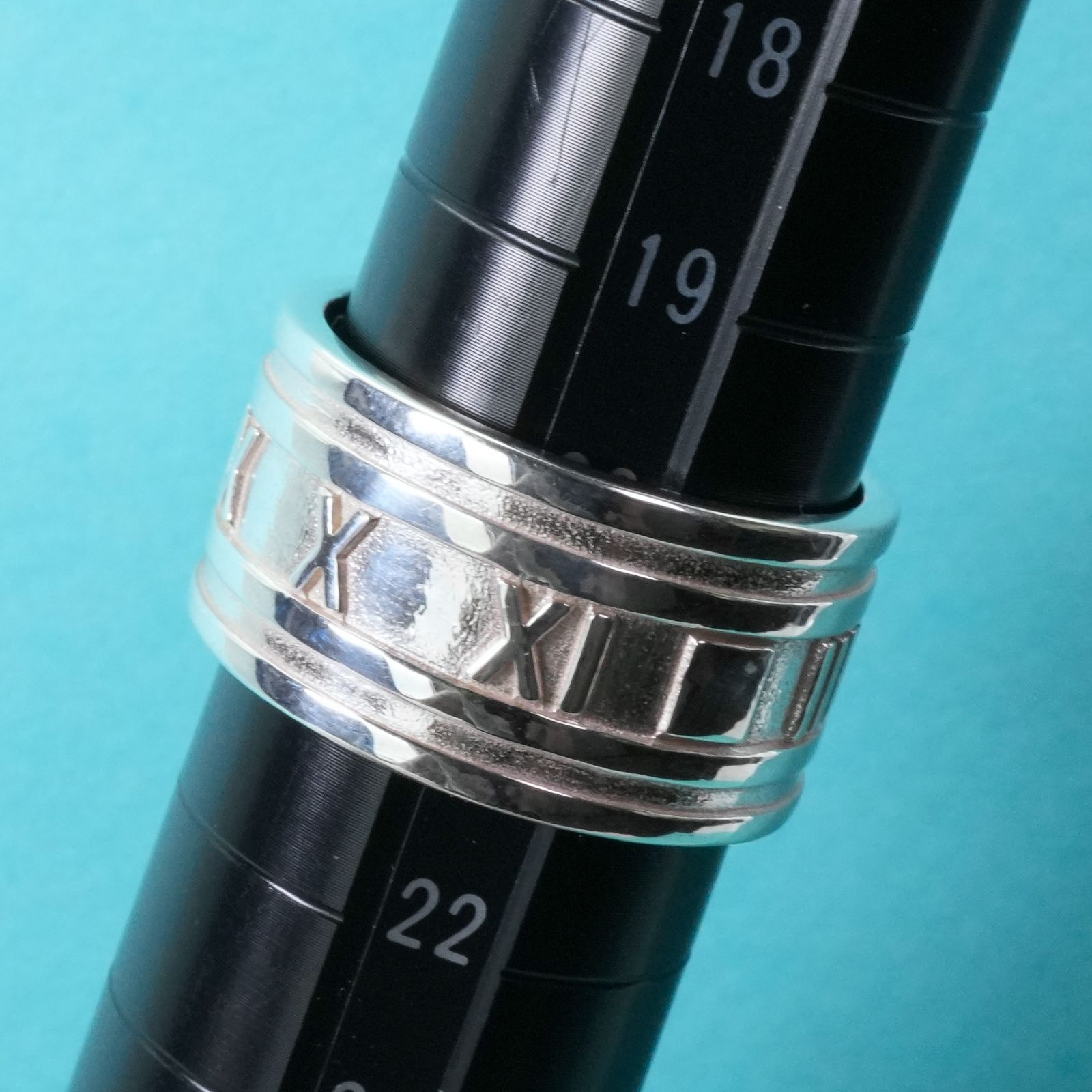 極美品✨ ティファニー リング アトラス ワイド シルバー925 #17 TIFFANY & Co. ティファニー アトラスワイドリング 指輪