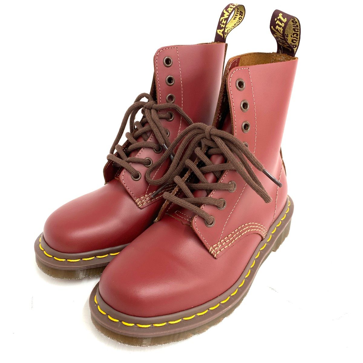 新品同様 Dr.Martens ドクターマーチン 8ホール ブーツ 1460 ボルドー 