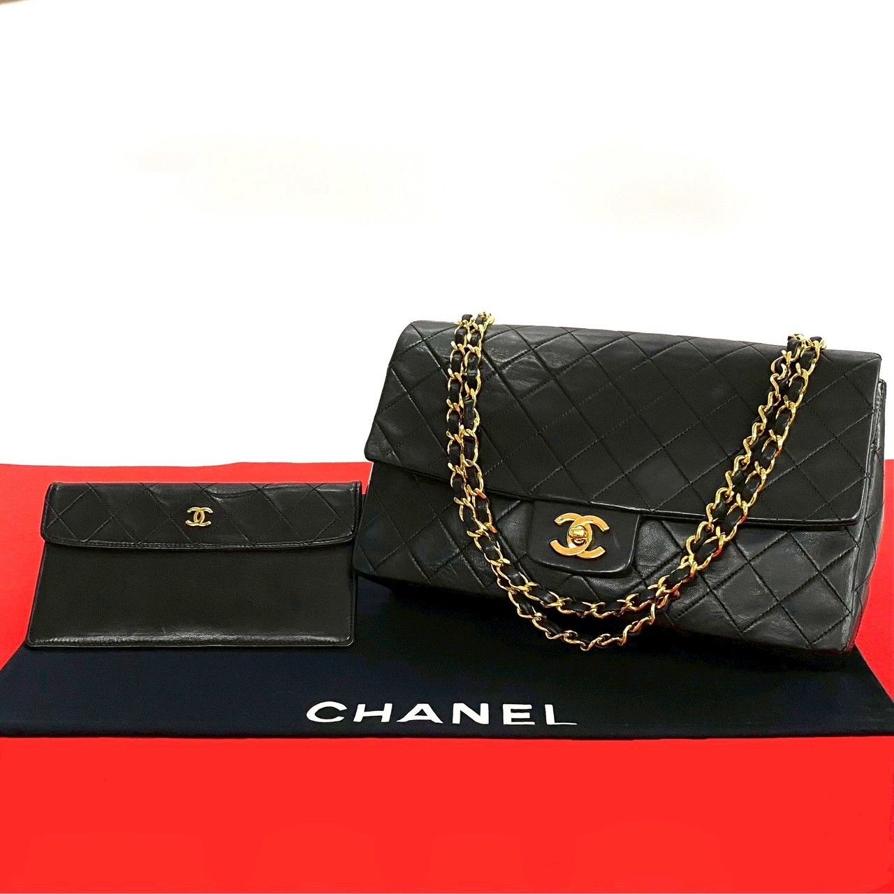 楽天市場】CHANEL シャネル ヴィンテージ マトラッセ ココマーク