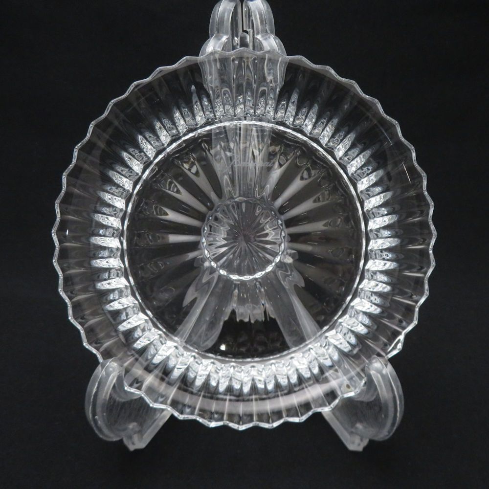 Baccarat バカラ ミルニュイ ディッシュ 13cmプレート 中皿 ガラス SM4757B3