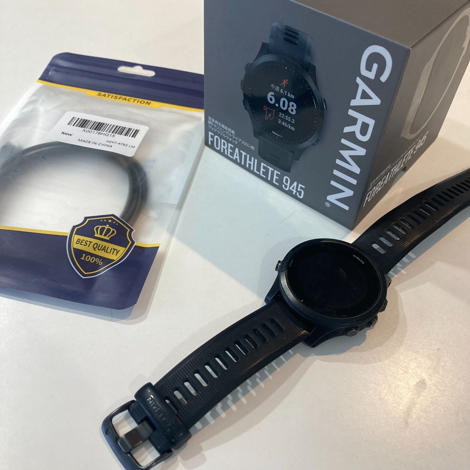 ForeAthlete 945 Black ポッド付 日本正規品 GARMIN FOREATHLETE 945