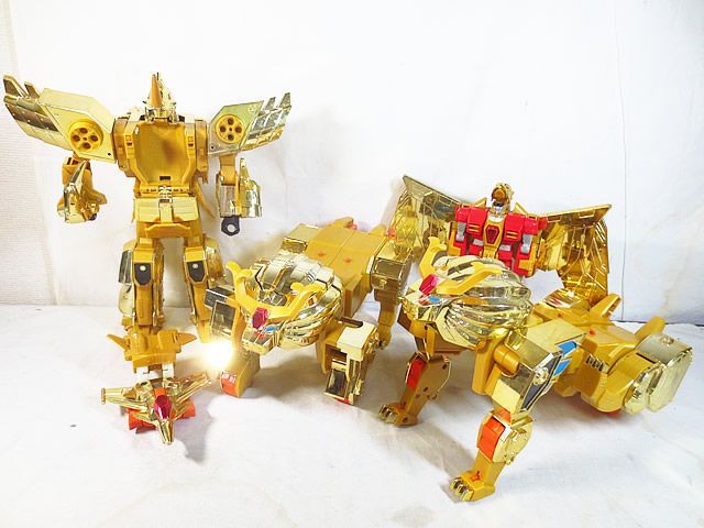 タカラ 黄金勇者ゴルドラン ゴルドラン レオンカイザー 空影 グレートゴルドラン セット