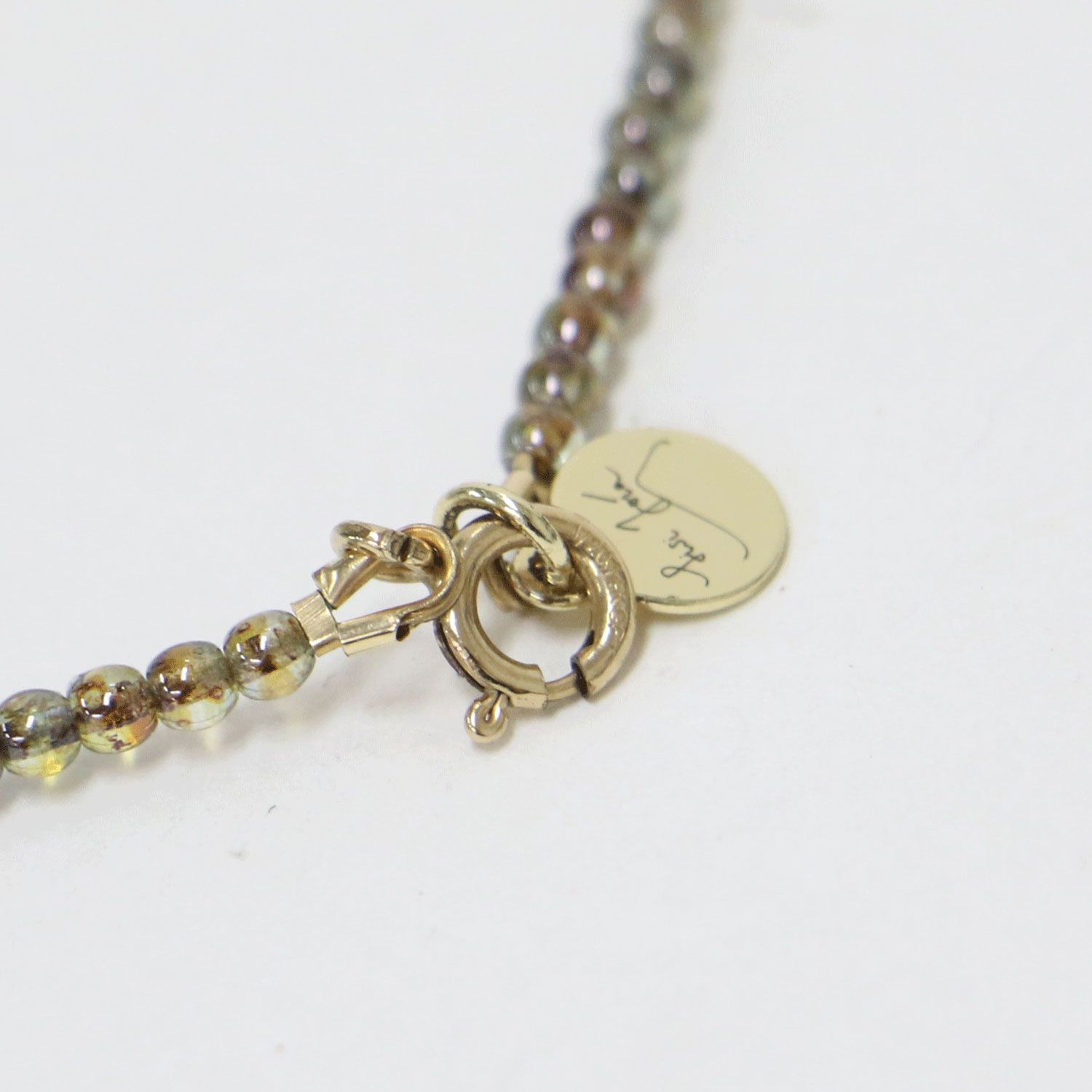 sisi joia ヴィンテージビーズネックレス　美品　シシジョア Sisi Joia シシジョイア ガラス ビーズ ネックレス / ARCH