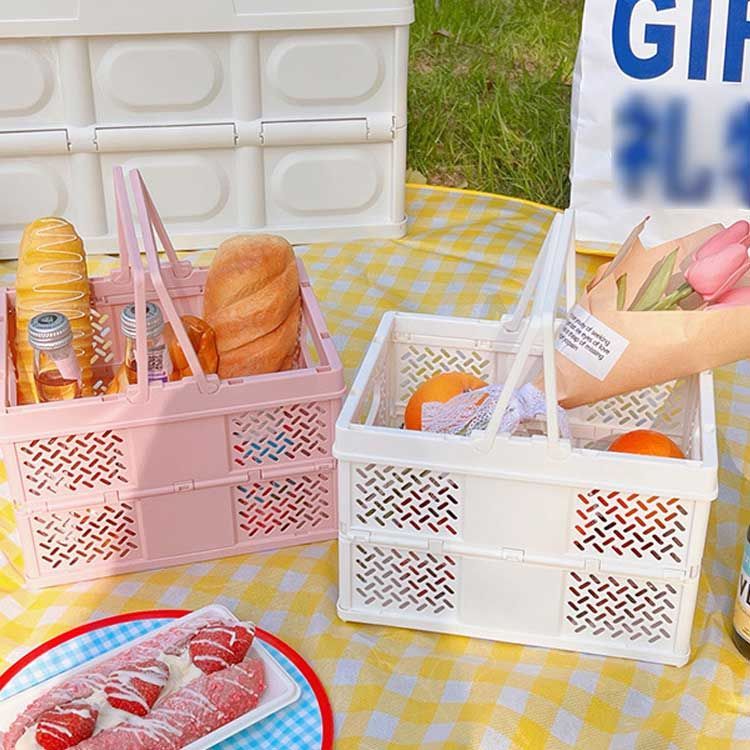 ピクニックバスケット ピクニックバスケット蓋付 -キャプテンスタッグ公式オンラインストア