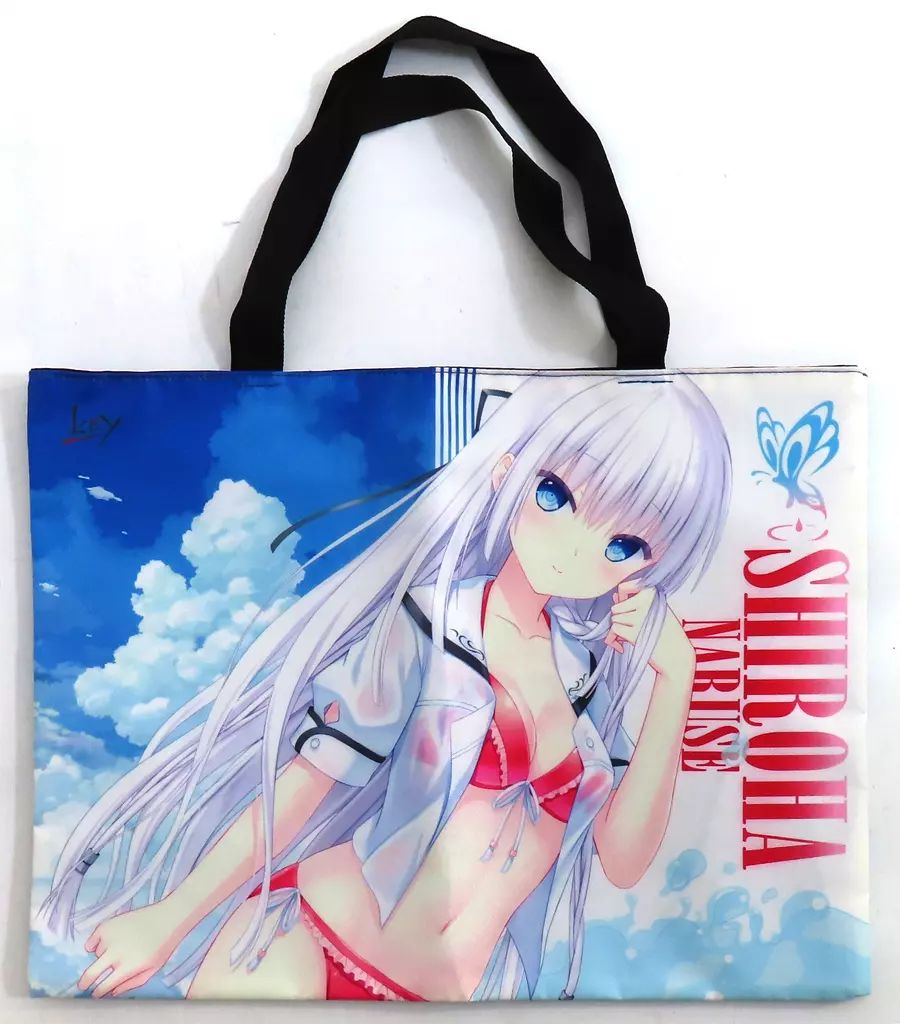 サマーポケッツ　フラットポーチ　トートバッグ　2点セット　鳴瀬しろは　久島鴎 Amazon.co.jp: 鳴瀬しろは フラットポーチ Summer Pockets