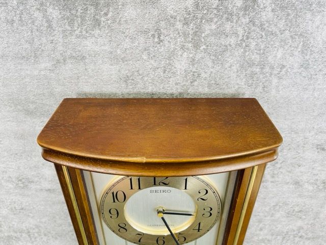 【訳アリ未使用品】SEIKOからくり時計 天気予報機能RE516B SEIKO からくり時計 天気予報 RE516B ウェザーウィンドウ カバー