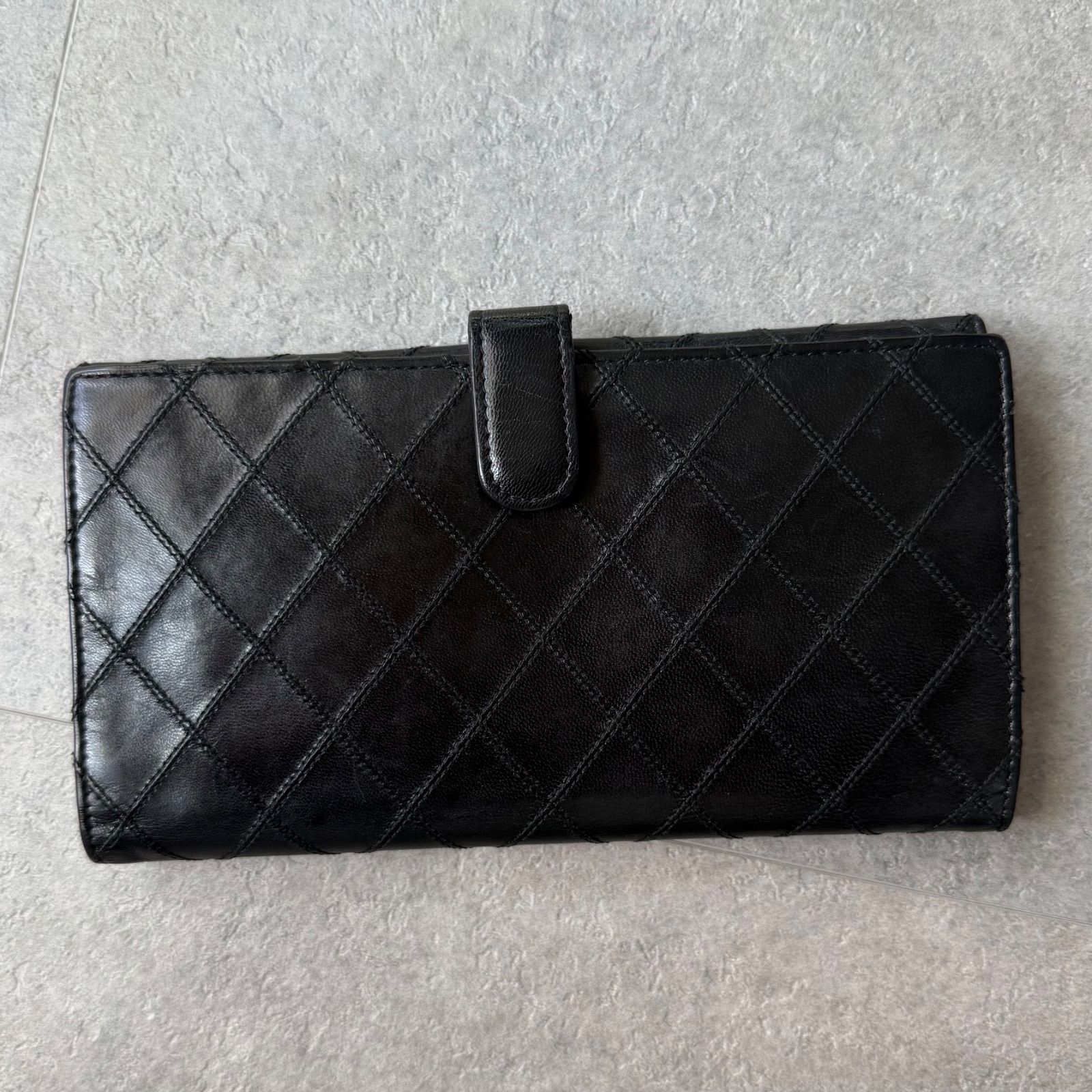 CHANEL　レザー　二つ折り財布　ビコローレ　Wホック　ココマーク 楽天市場】【財布】CHANEL シャネル ビコローレ 2つ折 Wホック