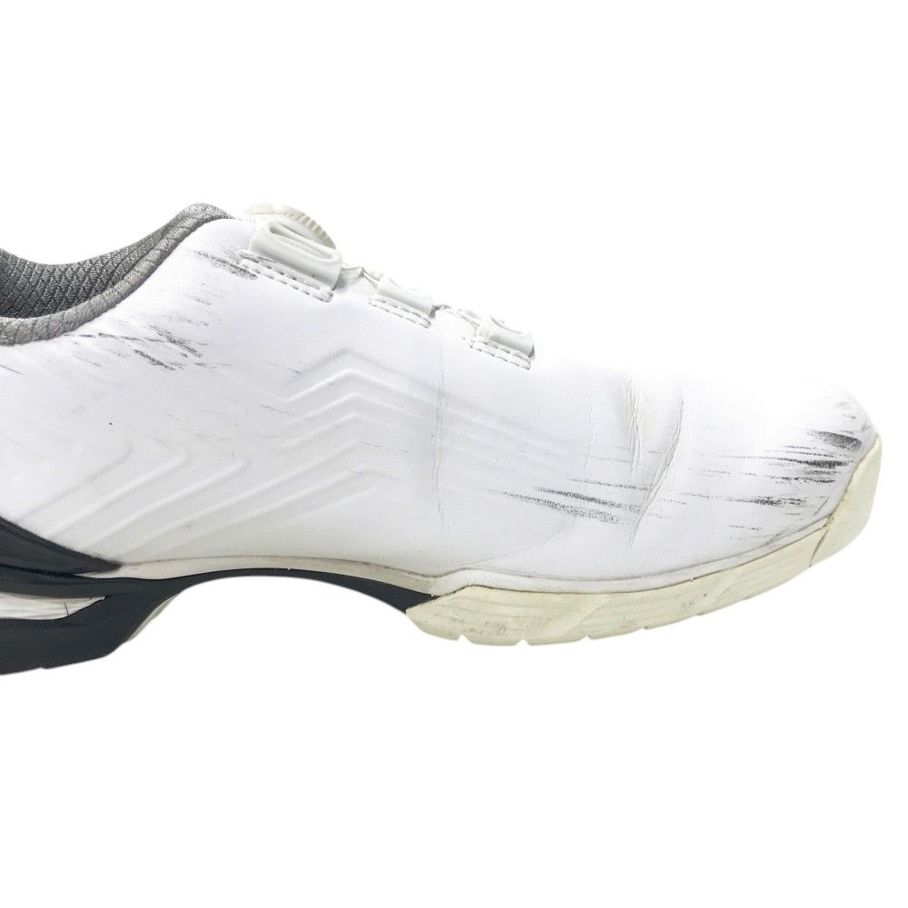 ブリヂストンゴルフ ゼロ・スパイクバイター ツアー ゴルフシューズ SHG100 ゼロ・スパイク バイター ツアー(24.5cm WK（白/黒）): ギア