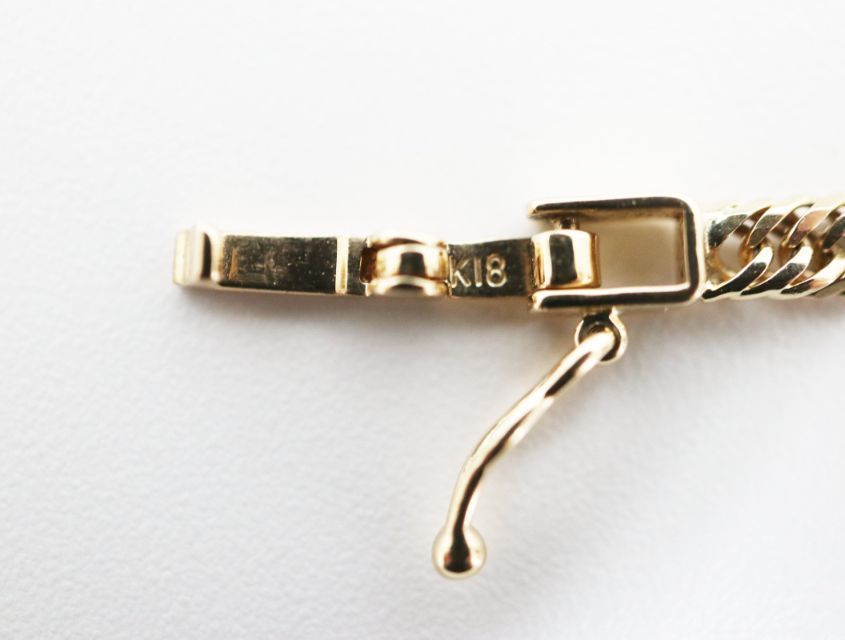 K18 キヘイ 喜平 ブレスレット 12面トリプル 4.9ｇ 12メントリプル 18金 イエローゴールド 750 YG ジュエリー WWW_SHINETEETH_COM