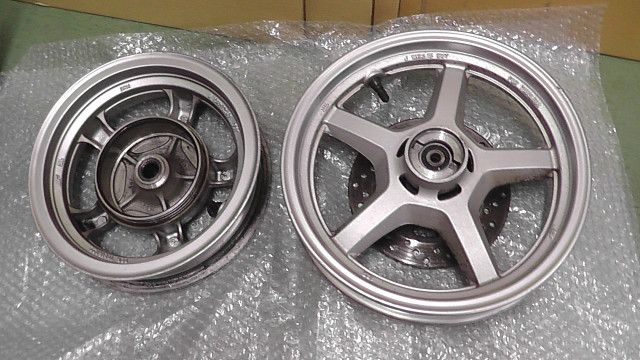 AA-01リトルカブ前後ホイール新品タイヤ付 AA-01リトルカブ前後