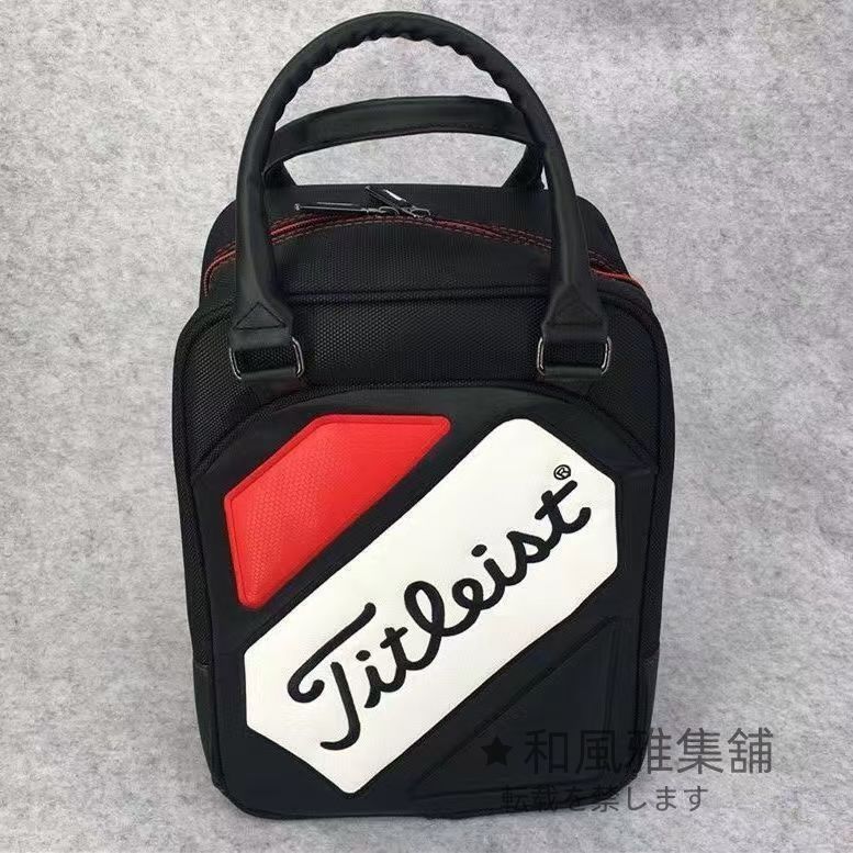 今期新作 Titleist golf タイトリスト ゴルフ シューズバッグ 靴収納