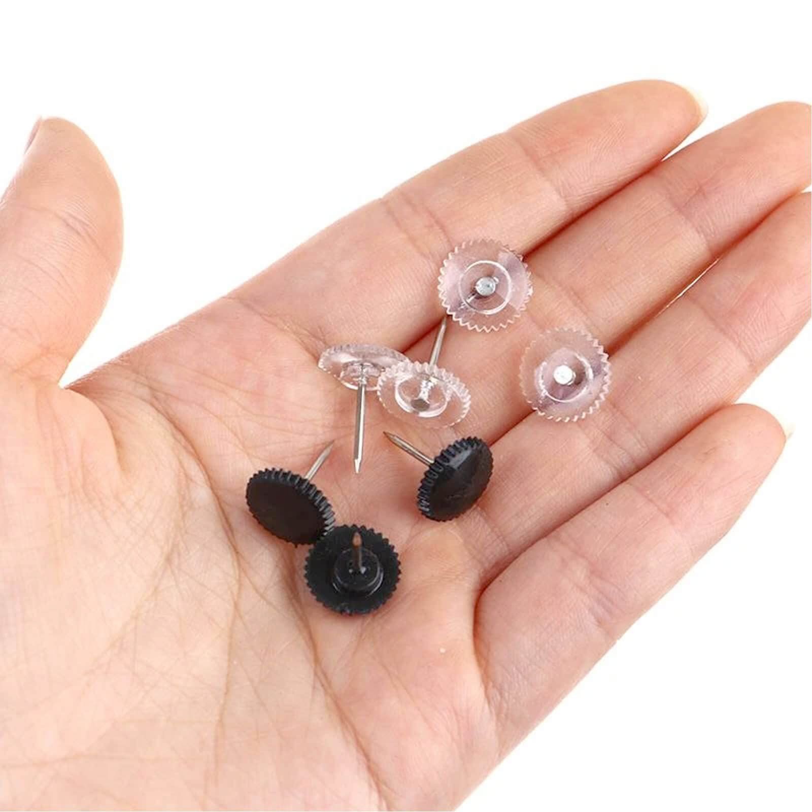黒 入り おしゃれ 画びょう 抜き 画鋲 あとが残らない ピンフック プッシュピンスタイル ピクチャーフック ピクチャーハンギング釘フレーム 留め具 装飾品釘 アンティーク調 ソファー シューズ ドア カレンダー固定用 ボー