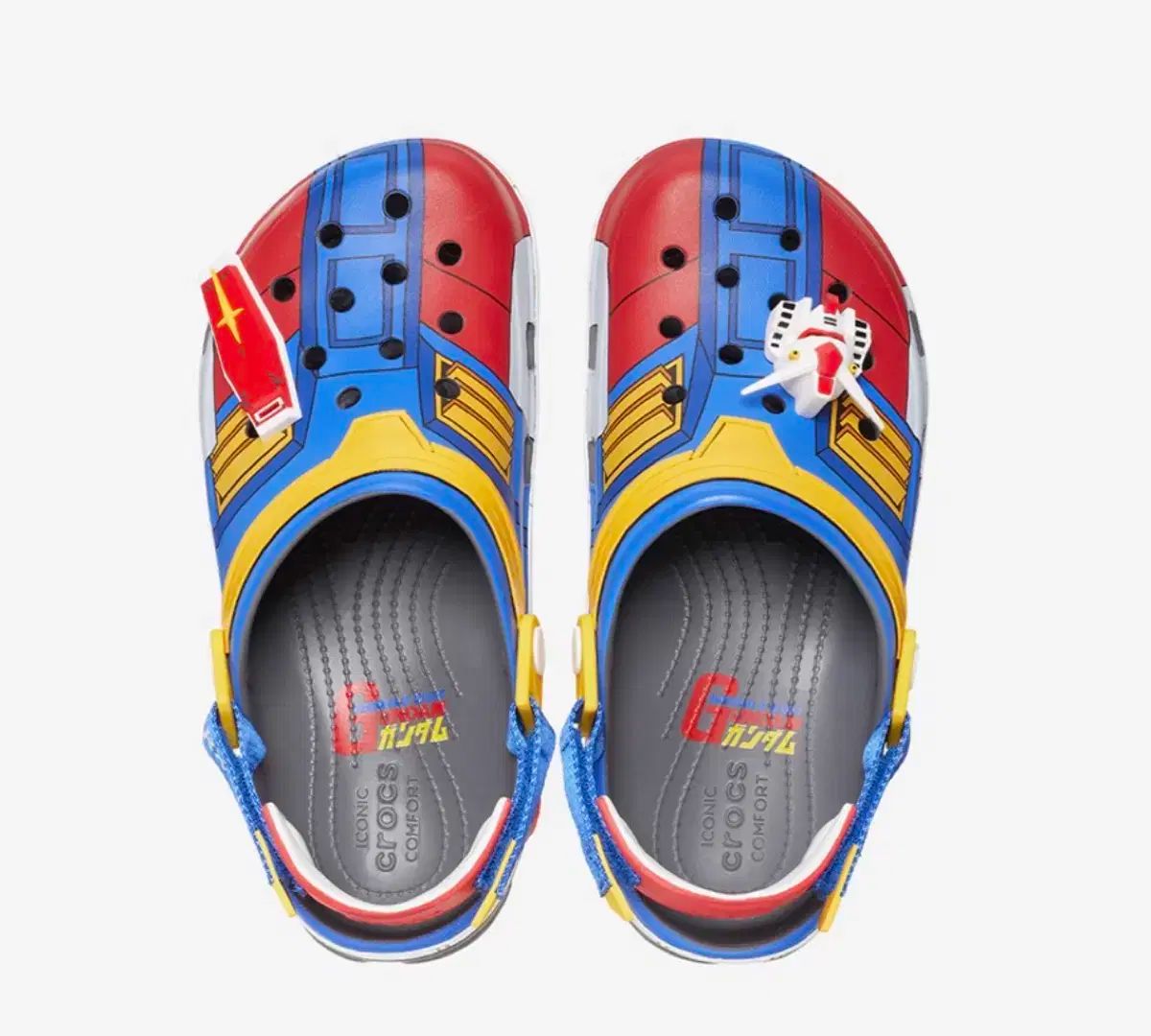  Crocs クロックス × ガンダム オール テレイン klogg クロッグ ＆ ジビッツ 290 サイズ サンダル サンダル