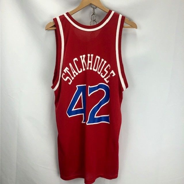 95-97年 Philadelphia 76ers NBA STACKHOUSE 42 スウィングマン