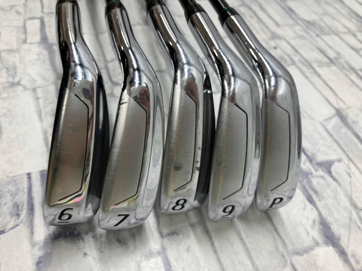 ダンガン7 ワンレングスアイアン5本セット（マルマン） カーボン S