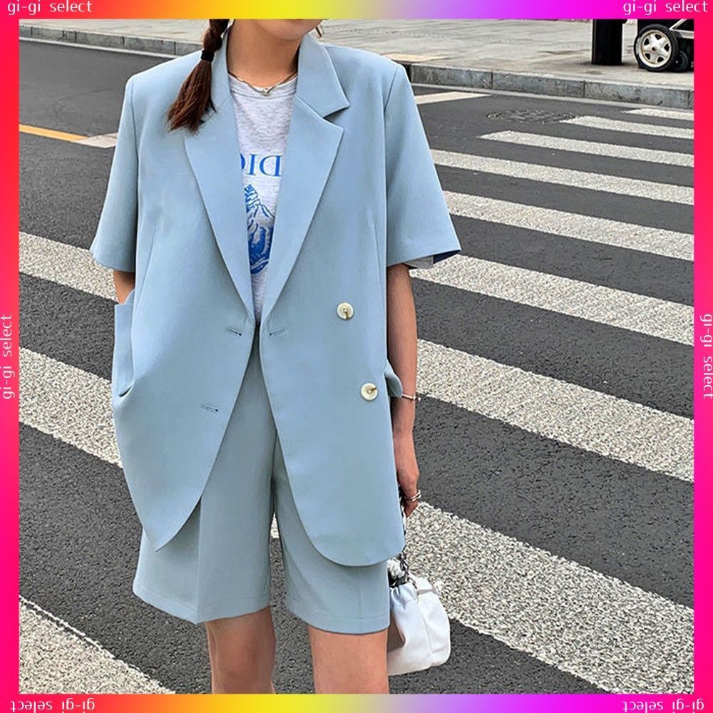 ジャケット ショートパンツ セットアップ ショート丈デニムジャケット