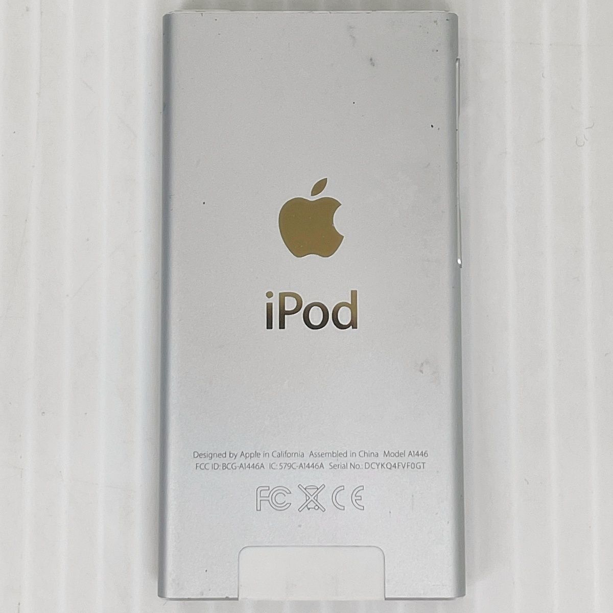 【美品】動作確認済 Apple iPod nano 第7世代 シルバー iPod - 超美品 iPod nano 第7世代 16GB シルバー M999の通販 by