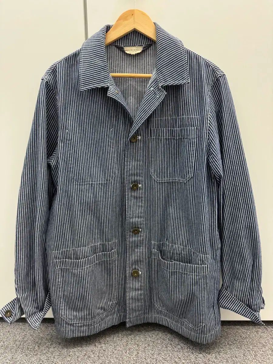 メンズイングレス Men in Jungle ストライプ ジャケット L