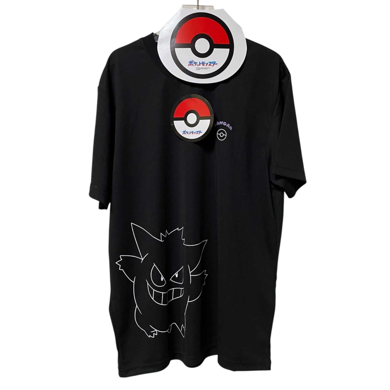 新品】ゲンガー ポケモン メッシュ tシャツ ブラック 黒 - メルカリ