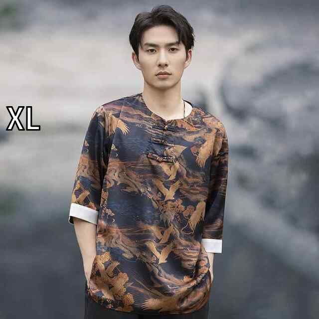 一点物　CROPPED HEADS スーベニアジャケット　和柄 一点物 CROPPED HEADS スーベニアジャケット 和柄 かっこいい 鶴 デザイン