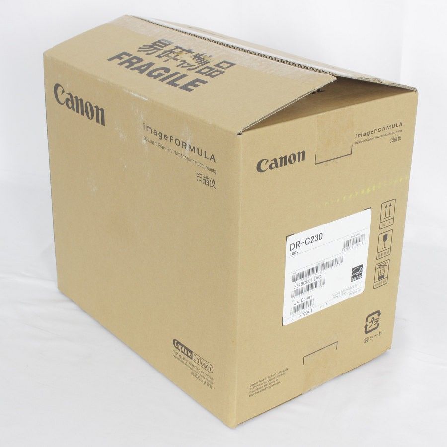 未開封Canon 長い DR-C230 スキャナー 100V