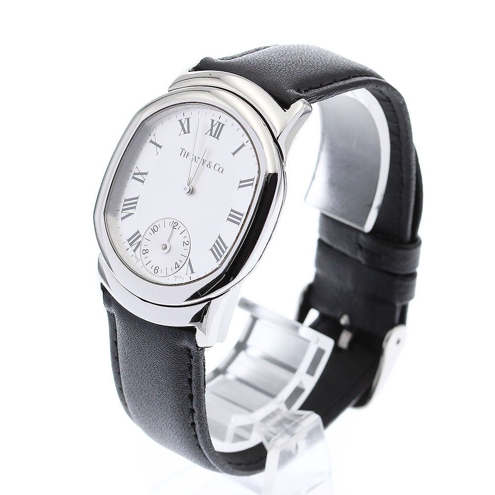 ティファニー TIFFANY&Co. M161 デュアルタイム クォーツ メンズ_