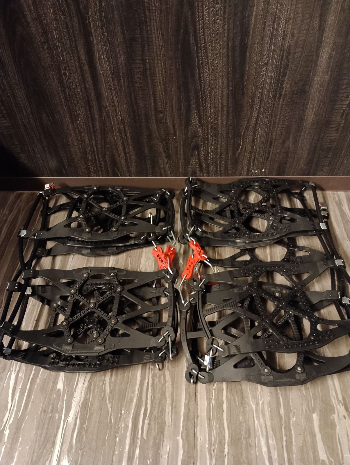 K-1324 非金属タイヤチェーン BIATHLON QUICK EASY バイアスロンクイックイージー QE17 car mate カーメイト