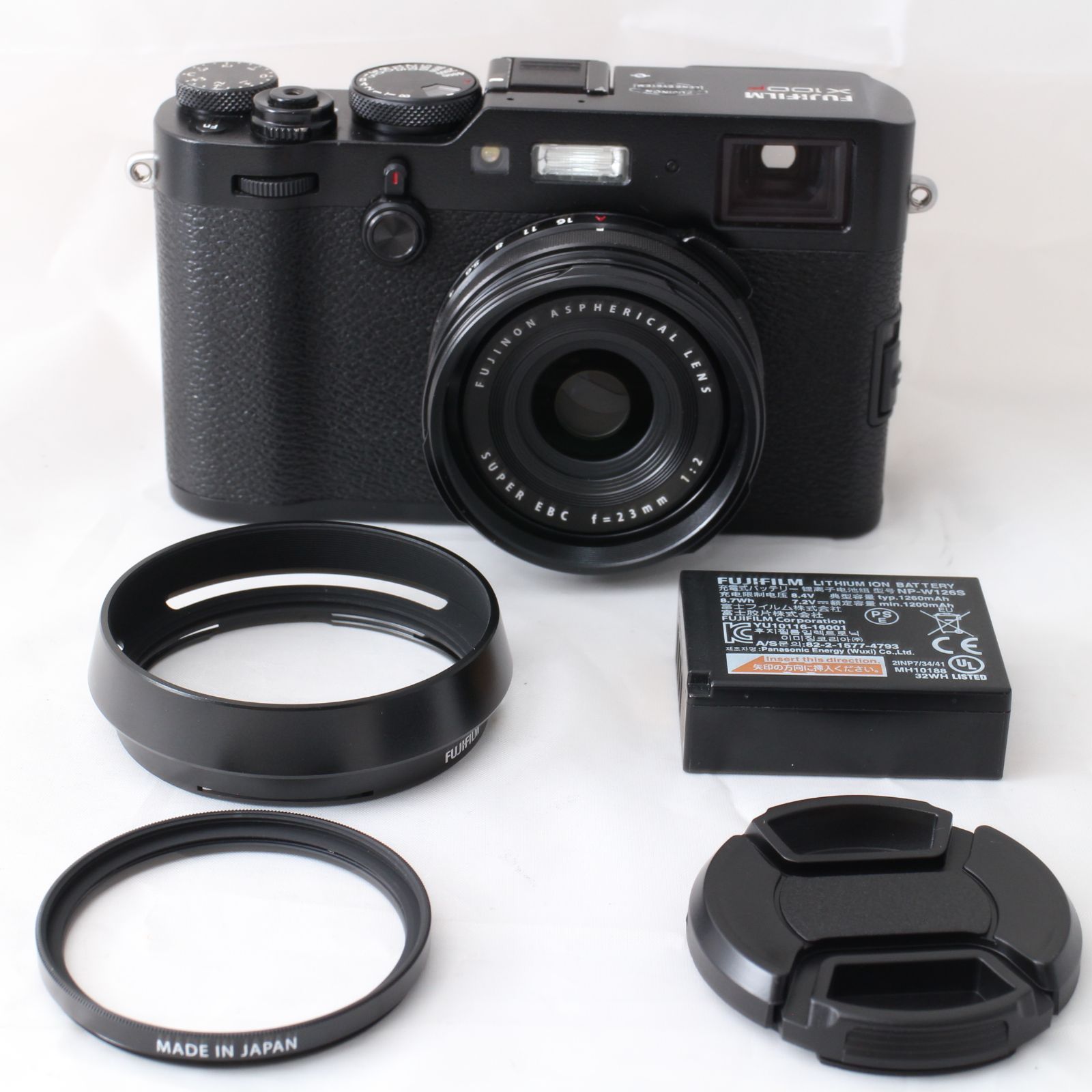 FUJIFILM デジタルカメラ X100F ブラック X100F-B X100F FUJIFILM 
