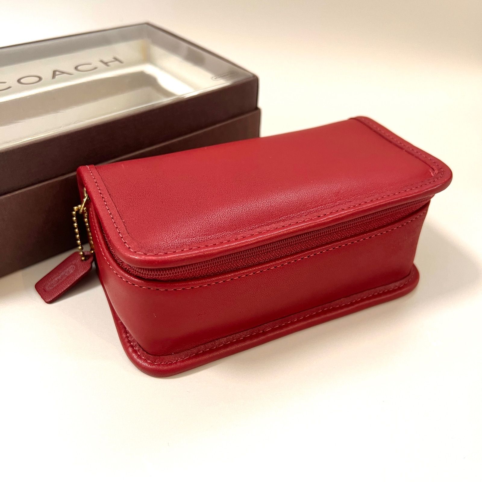未使用保管品 COACH オールドコーチ 6925 CHUBBY CASE コスメポーチ 