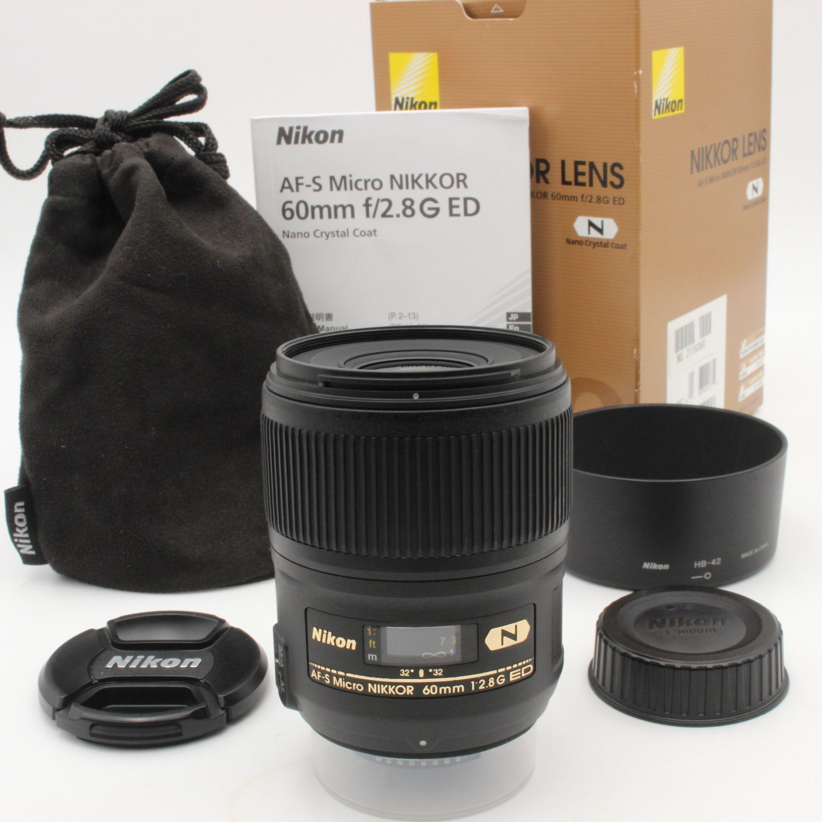Amazon.co.jp: Nikon AF 60mm f/2.8 D MC Objectif Micro