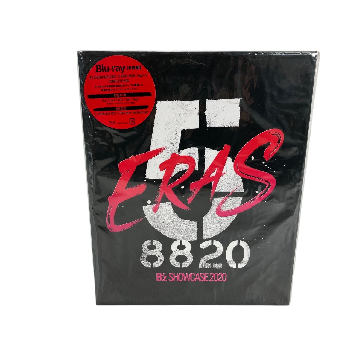 B'z 5ERAS 8820 6冊セット　Blu-ray Amazon.co.jp: 【予約受付終了】完全受注生産限定 「B'z