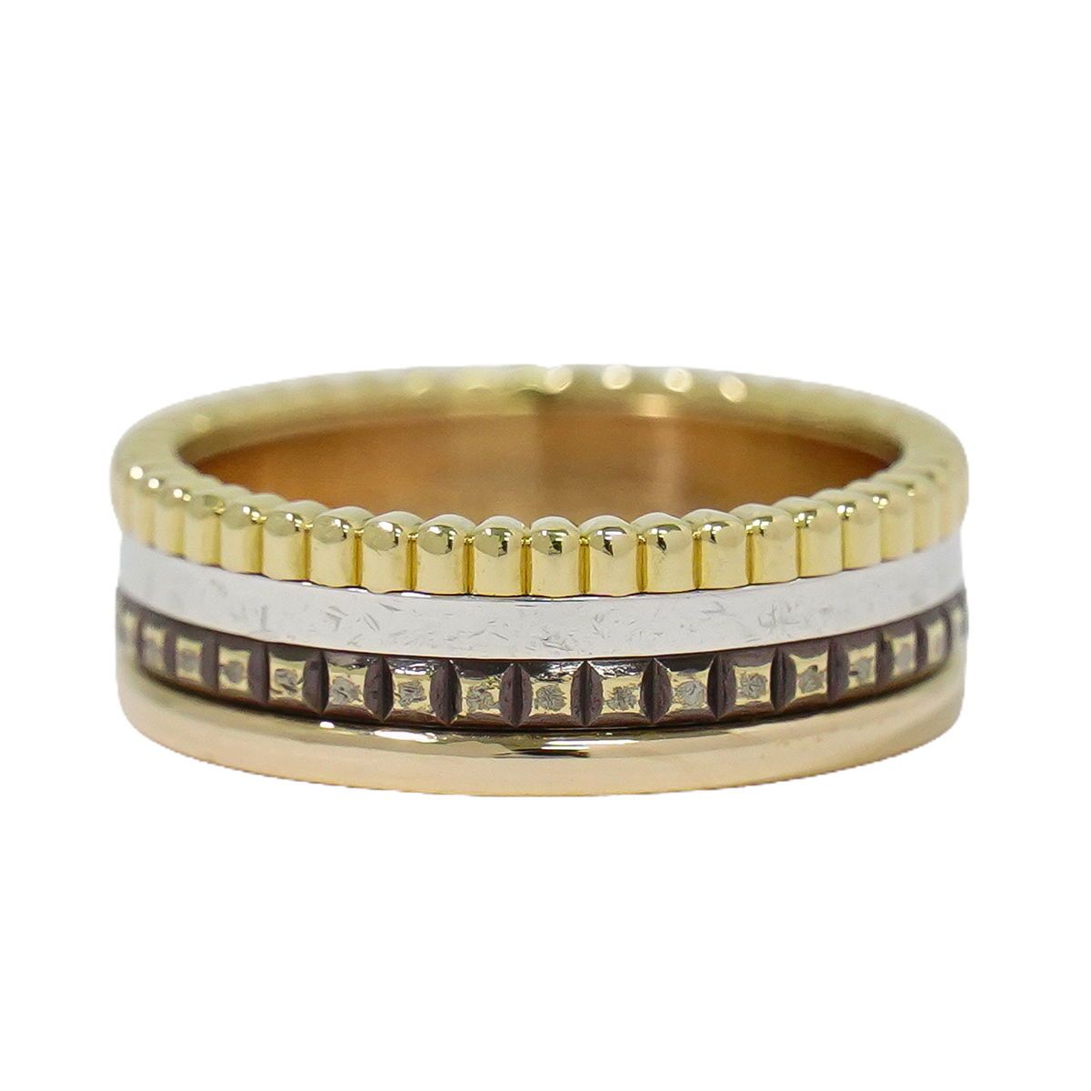 BOUCHERON ブシュロン K18YG WG PG スリーカラーゴールド