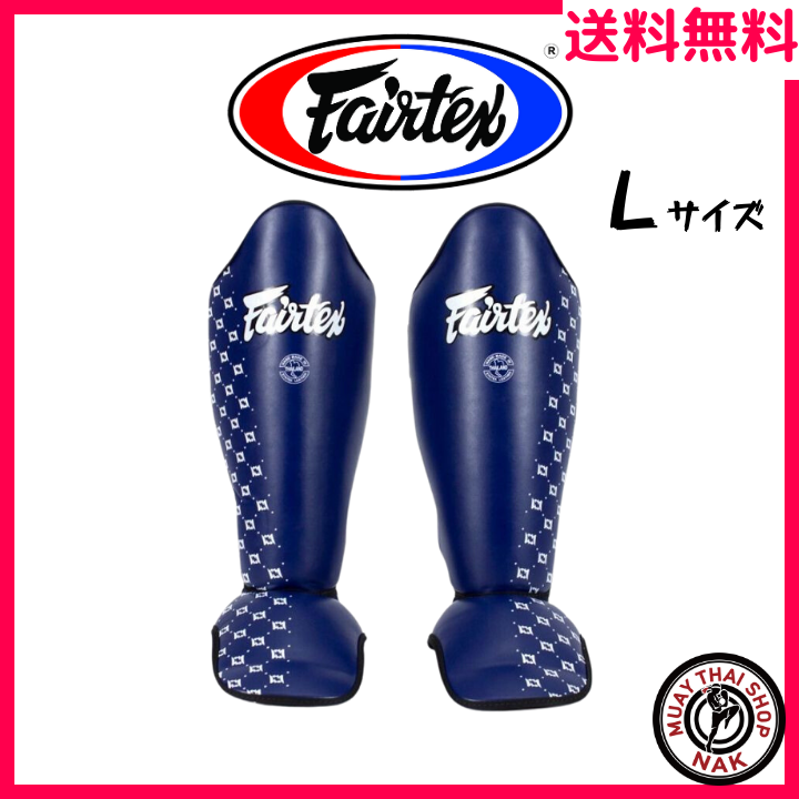 新品】fairtex レガース シンガード SP5 Blue L size