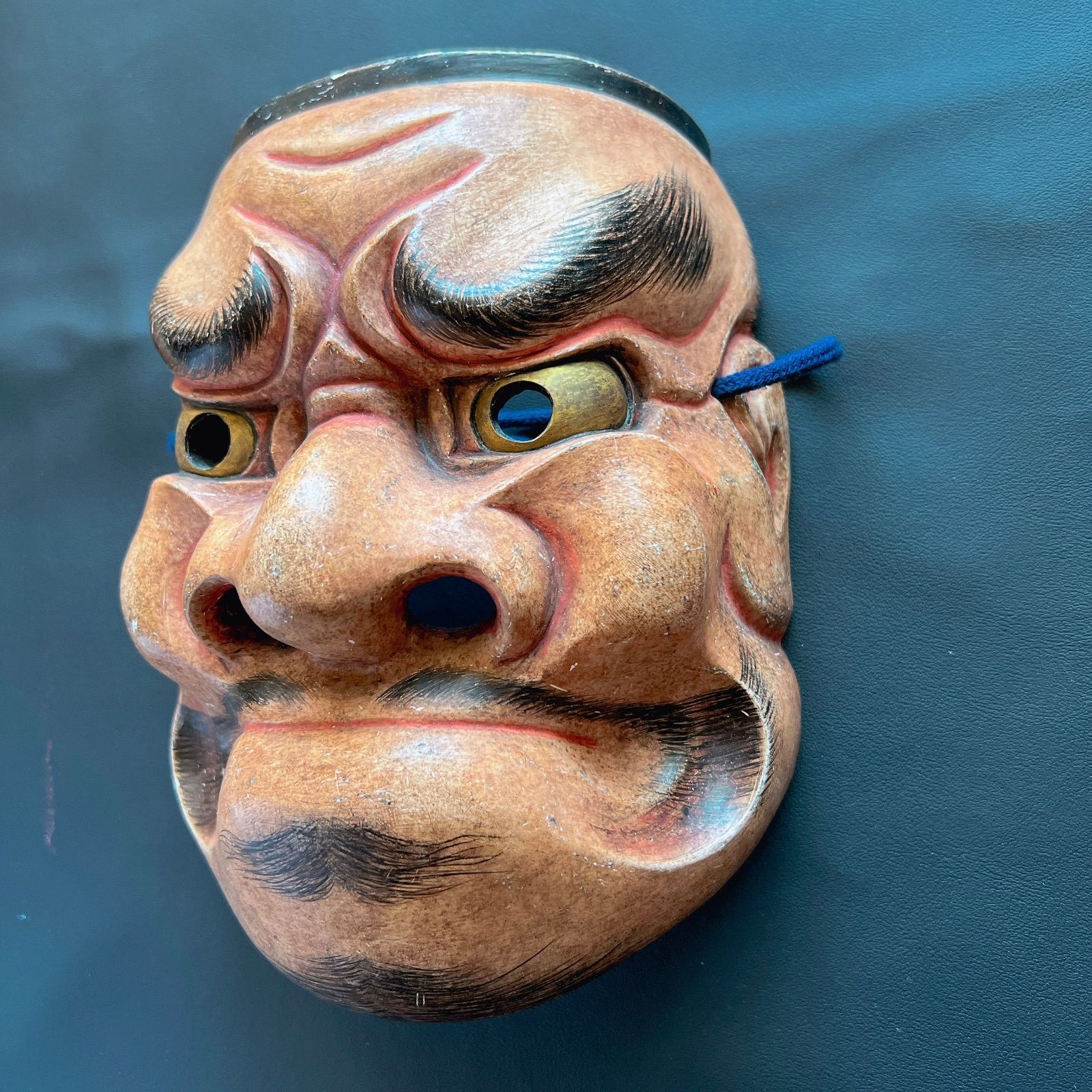 能面   木彫り   小癋見 能面 小癋見 文化遺産オンライン