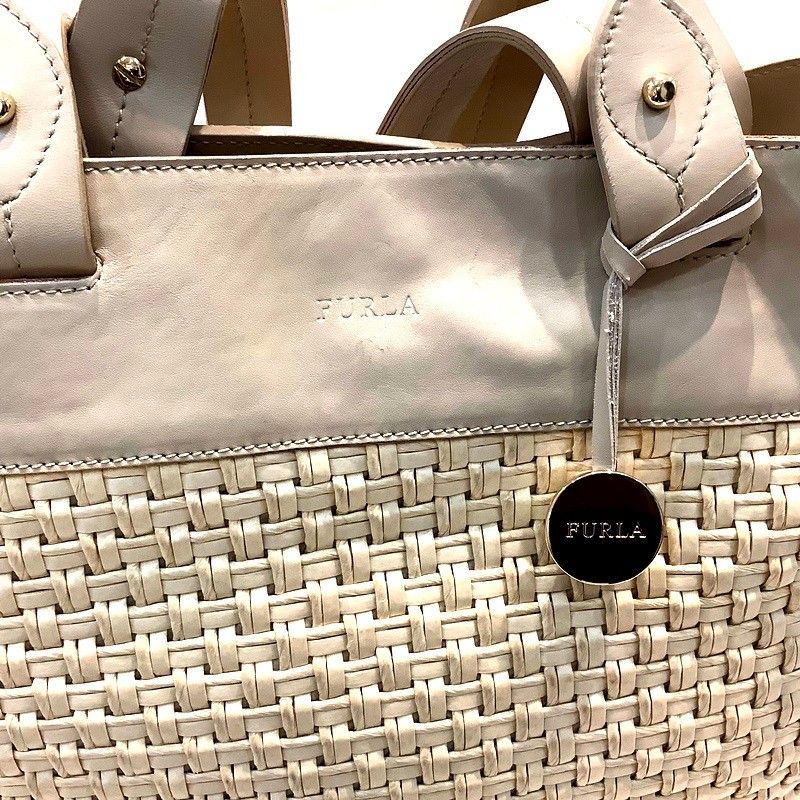 フルラ（FURLA） メッシュバッグ ベージュ トートバッグ