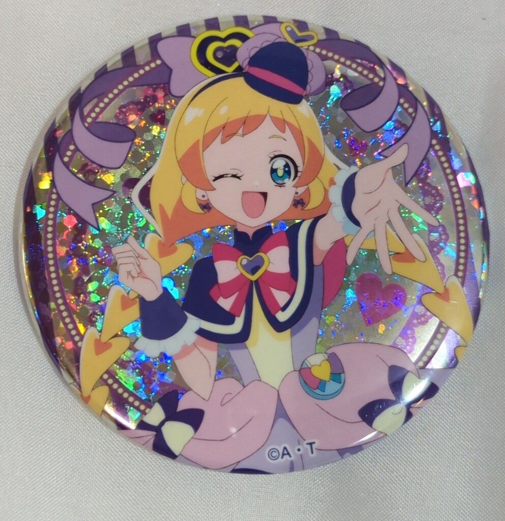 ブルジュラ わんだふるプリキュア! ホログラム缶バッジ第1弾 キュア
