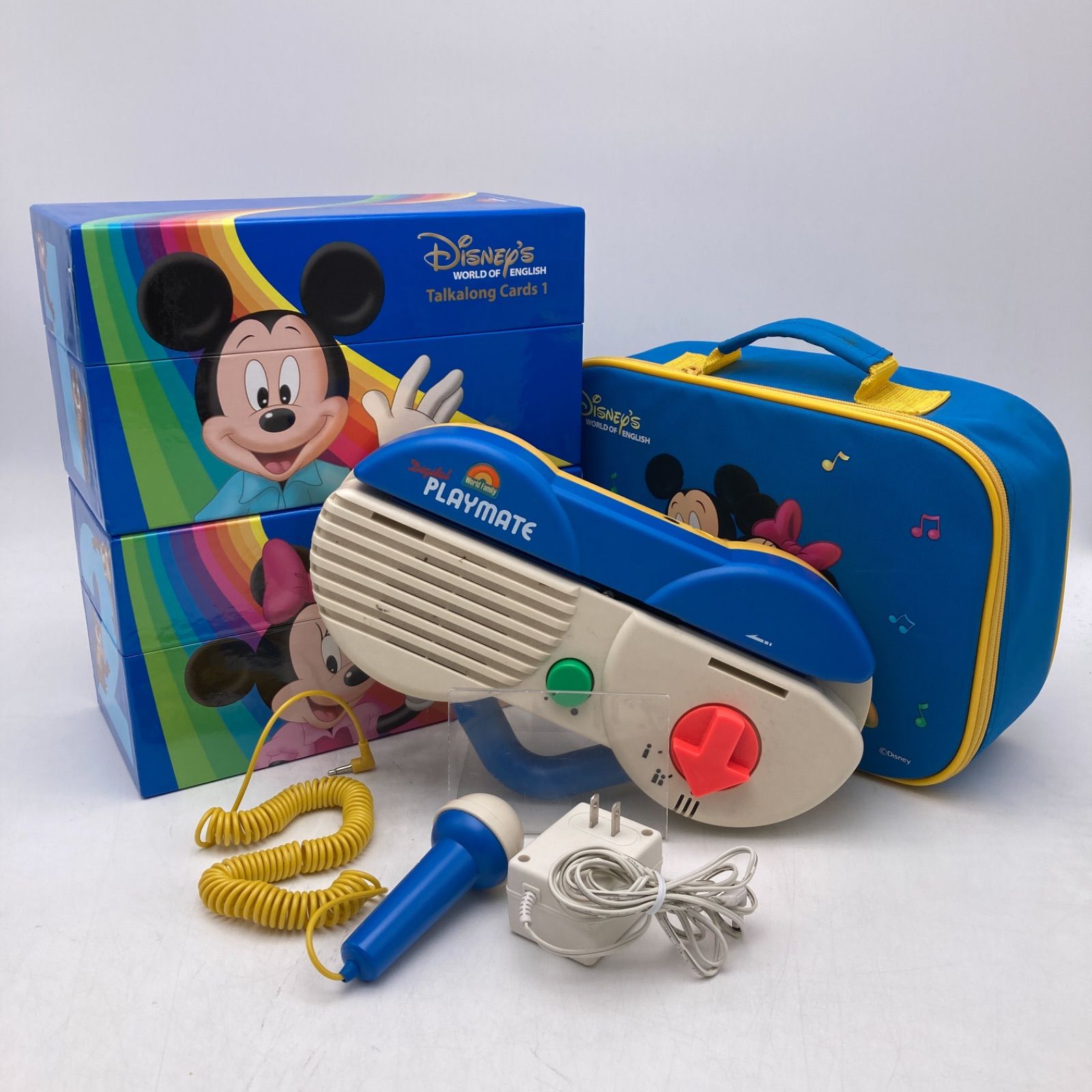 2016年 トークアロングセット 両面デジタル ディズニー英語システム DWE Disney ワールドファミリー 309304