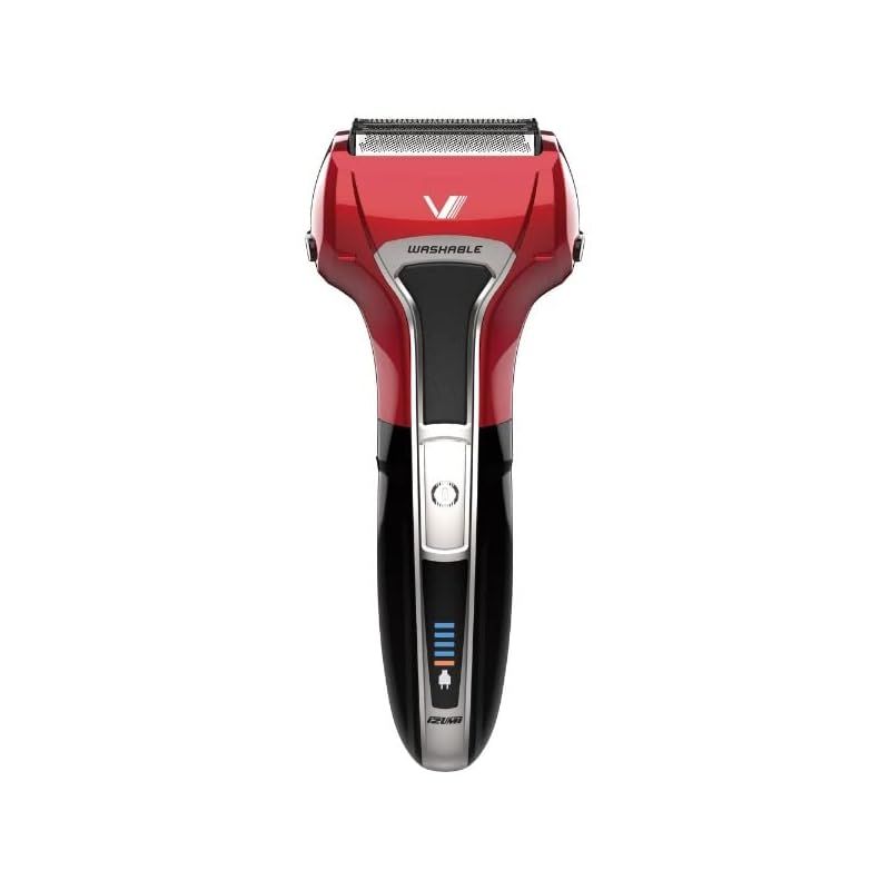 IZF-V571-R レッド ソリッドシリーズ 往復式シェーバー 5枚刃