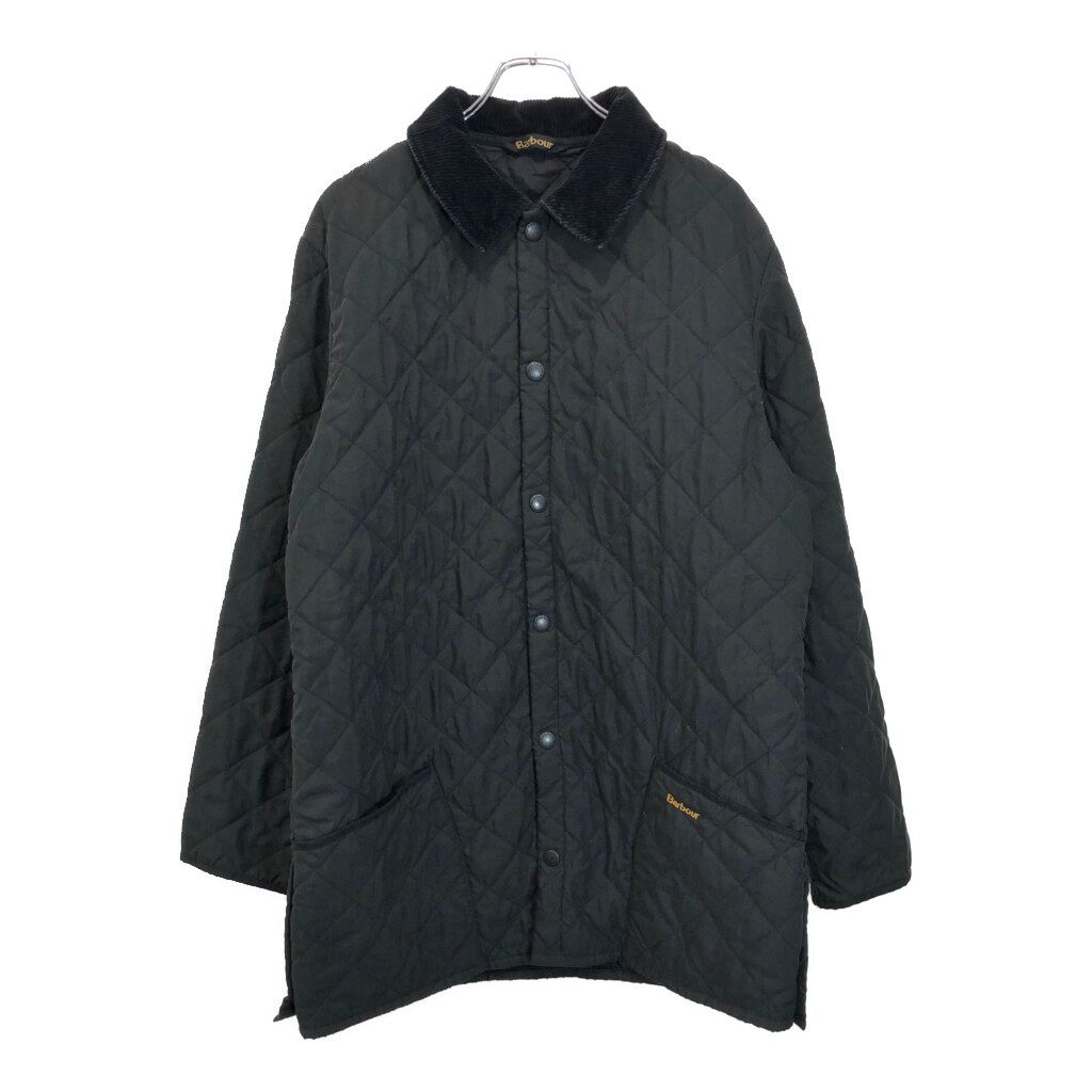 Barbour バブアー キルティング ESKDALE エスクデール キルティングジャケット ブラック メンズ M 古着 U4749