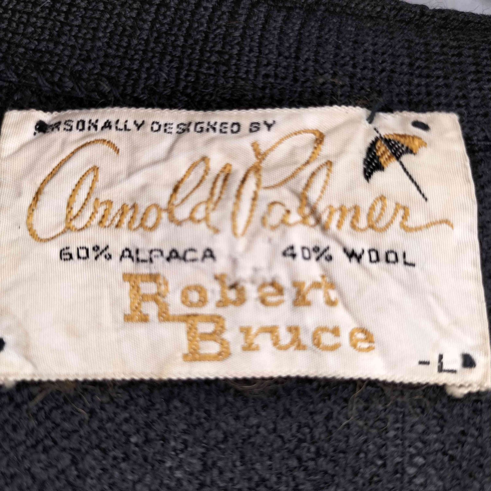 アーノルドパーマー Arnold Palmer 70S Robert Bruce アルパカ混