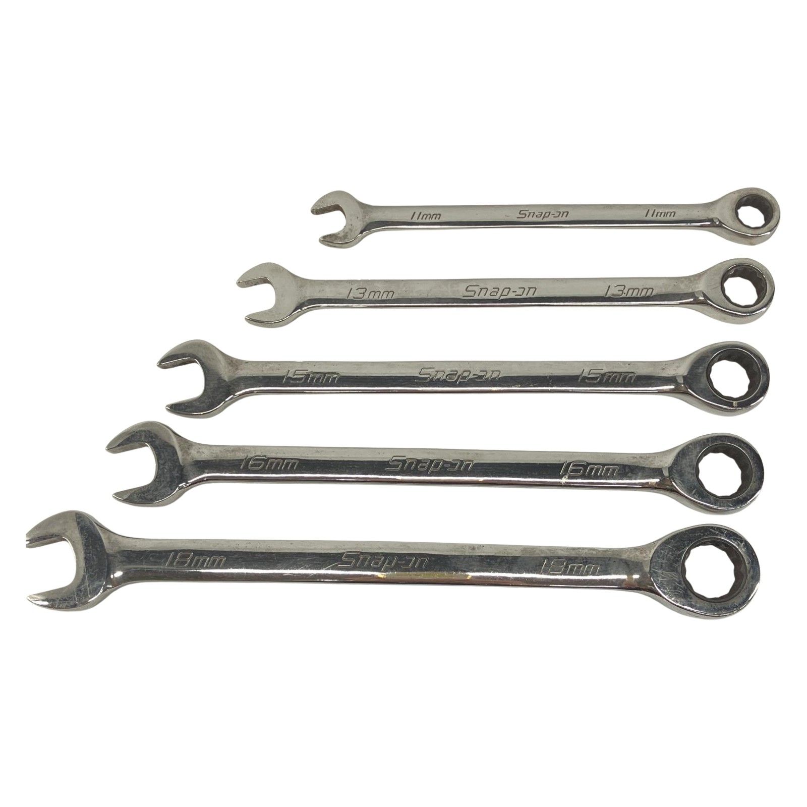 Snap-on スナップオン コンビネーションレンチ ギアレンチ ５本セット OEXRM11|OEXRM13|OEXRM15|OEXRM16|OEXRM18