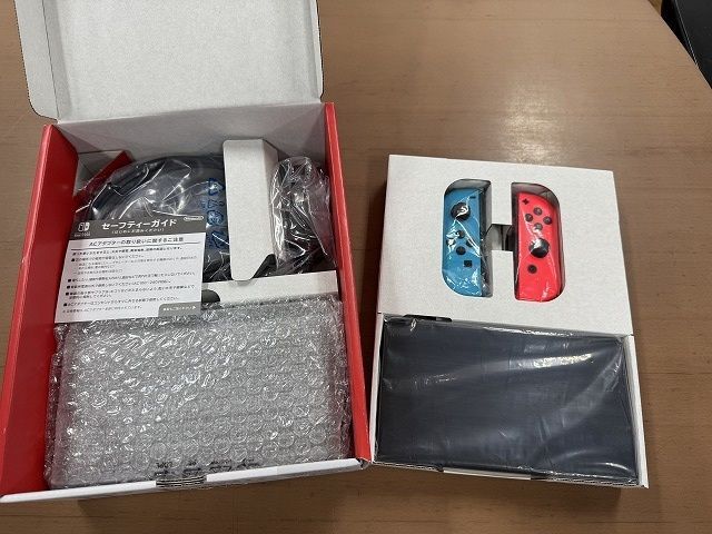 【新品未使用】ニンテンドースイッチ有機ELモデル　ネオンブルー/ネオンレッド 任天堂 Nintendo Switch 本体 (有機ELモデル) Joy-Con(L)ネオン