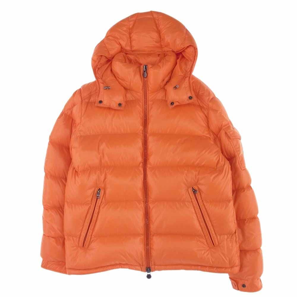 MONCLER モンクレール G20911A53600 国内正規品 MAYA マヤ ロゴワッペン ダウン ジャケット オレンジ系 3【中古】 -  メルカリ